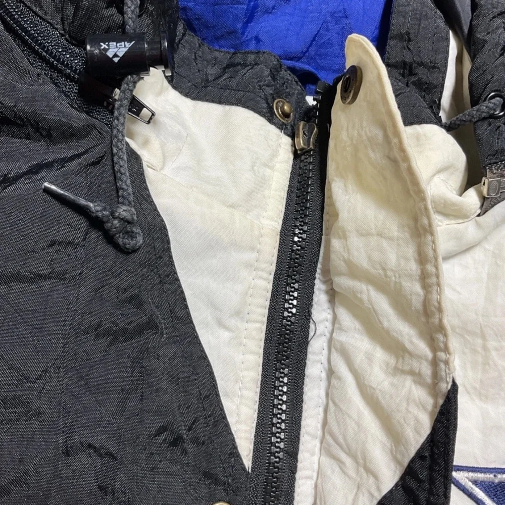 Vintage 90s Dallas Cowboys Apex One Hooded Jacket Mens M-M Pro Line NFL - Picture 15 of 16